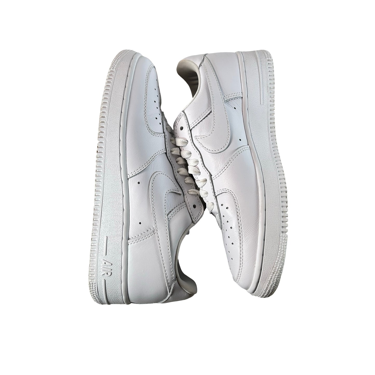 IV4501 100 Nike Air Force 1 Low '01 Triple White [USED] - 9 M (Used) (No Box)