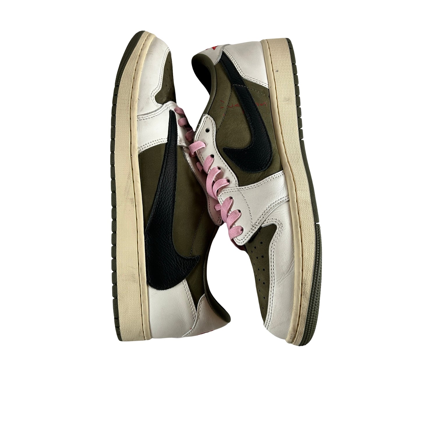 DM7866 200 Jordan 1 Retro Low OG SP Travis Scott Medium Olive [USED] - 12 M (Used3)