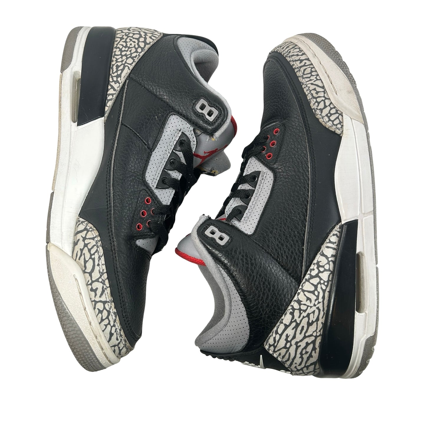 854262 001 Jordan 3 Retro Black Cement (2018) [USED] - 11.5 M (Used4) (No Insoles)