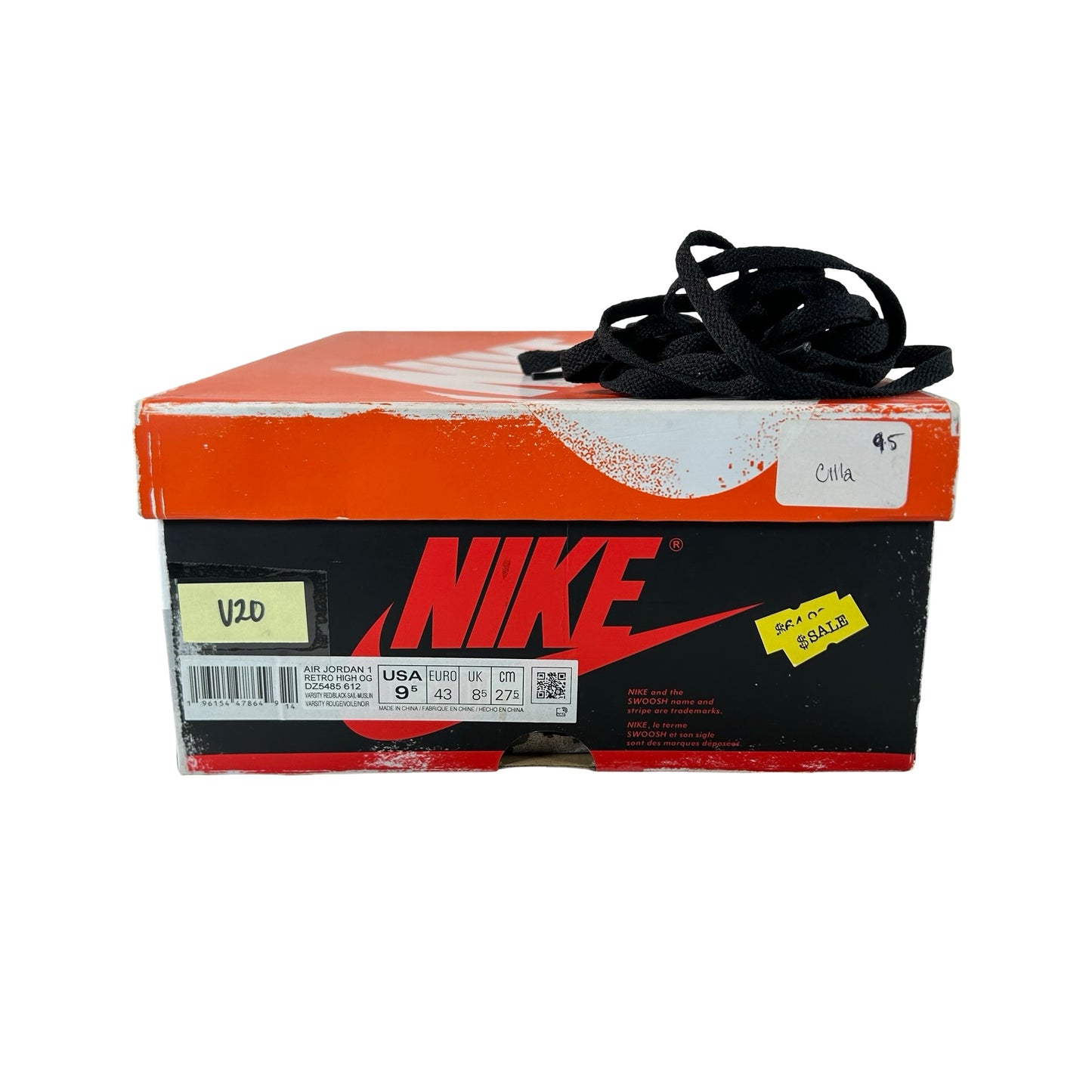 DZ5485 612 Jordan 1 Retro High OG Chicago Lost And Found [USED] - 9.5 M (Used20)