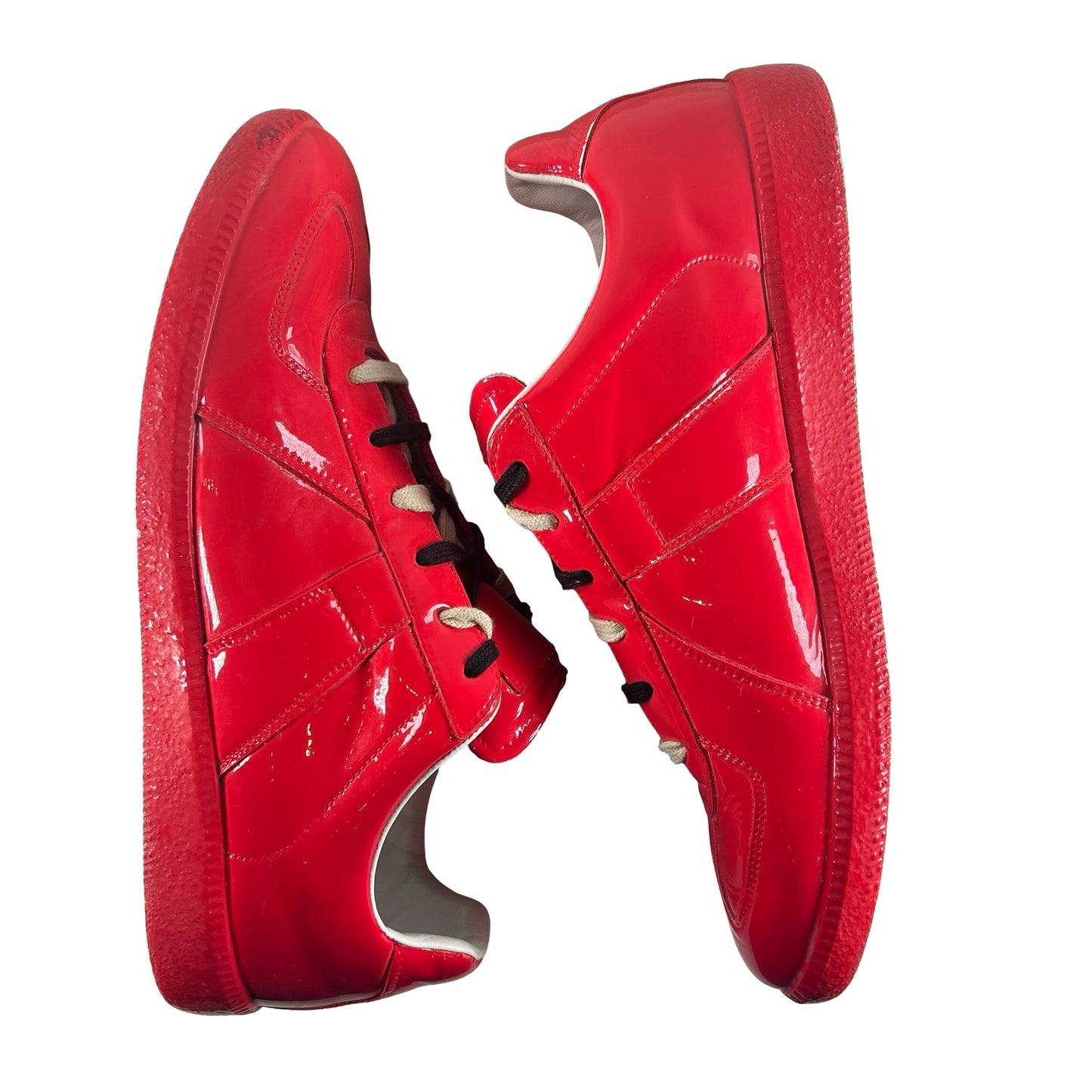 Maison Margiela Patent Leather Red GAT [USED] - 43 EU (Used) (No Box)