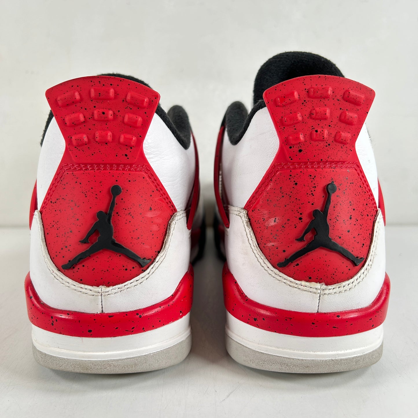408452 161 Jordan 4 Retro Red Cement (GS) [USED] - 7 Y (Used) (No Box)
