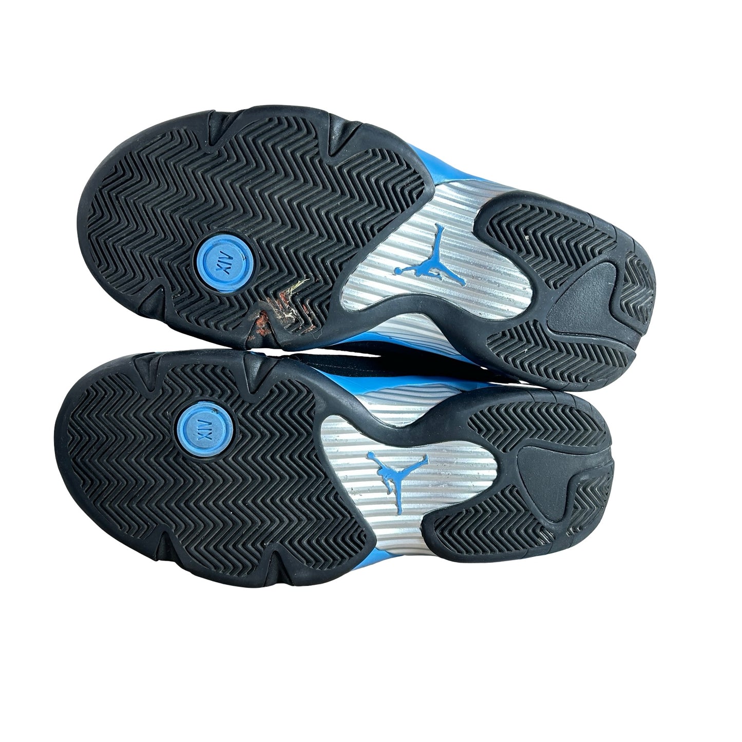487471 007 Jordan 14 Retro Black University Blue (2026) [USED] - 8 M (Used2)