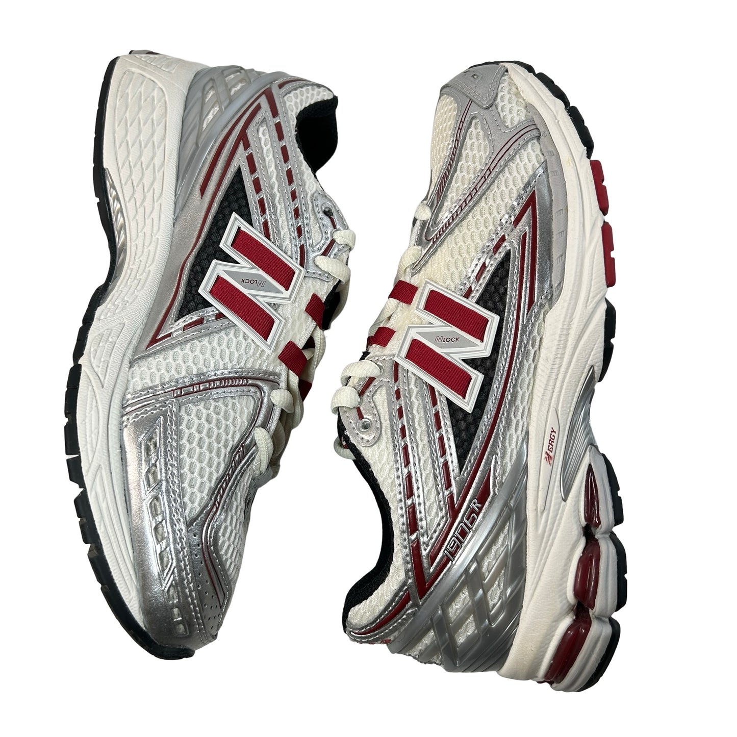 M1906REA New Balance 1906R Silver Classic Crimson [USED] - 8 M (Used)