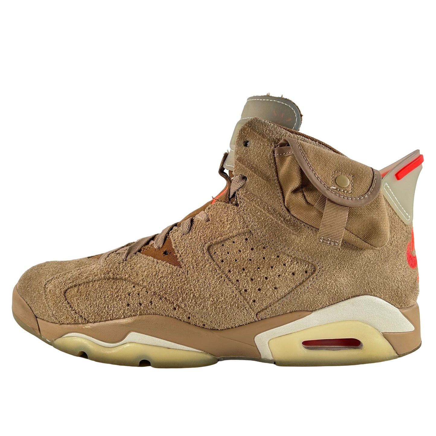 DH0690 200 Jordan 6 Retro Travis Scott British Khaki [USED] - 13 M (Used7)