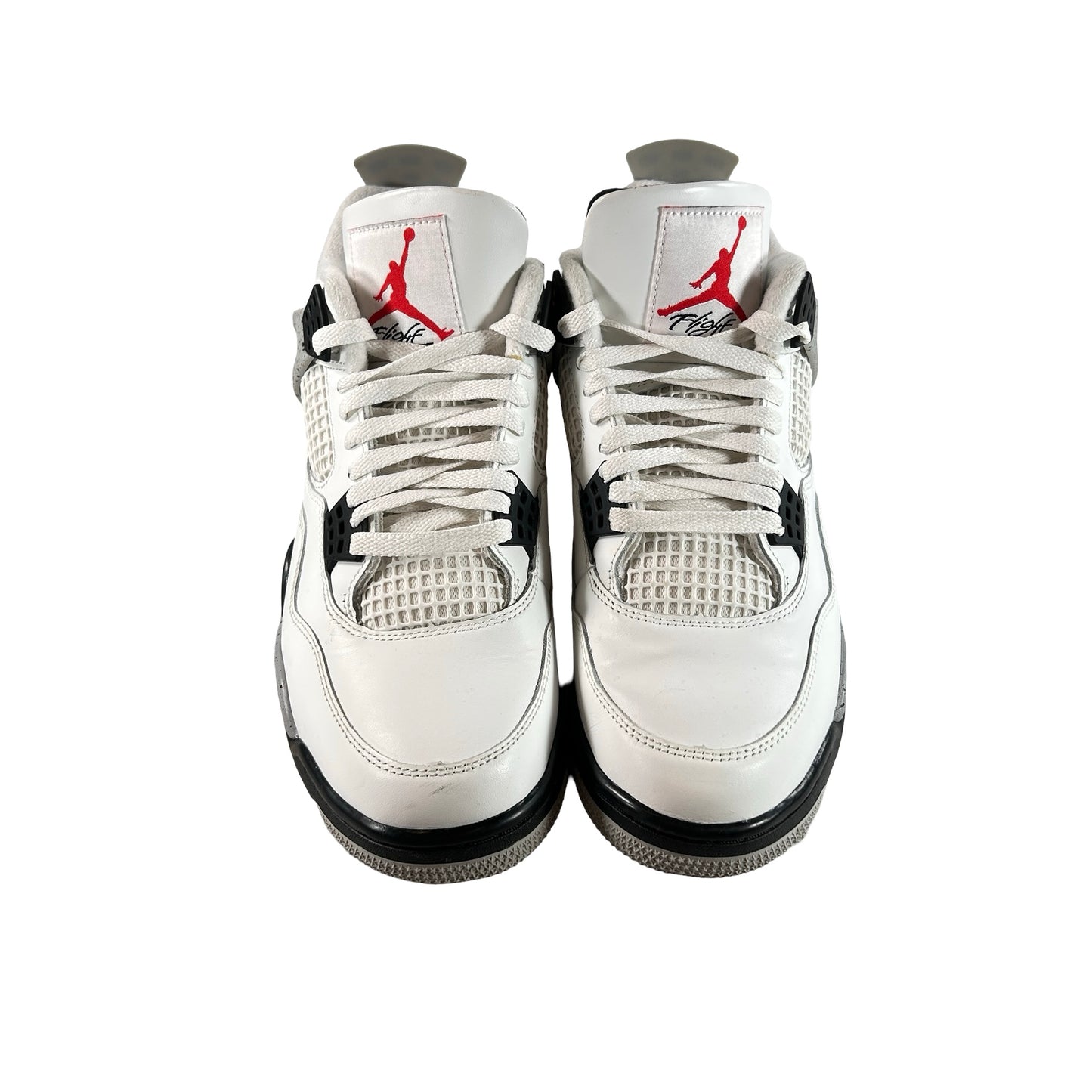 FV5029 100 Jordan 4 Retro White Cement (2025) [USED] - 9.5 M (Used17)
