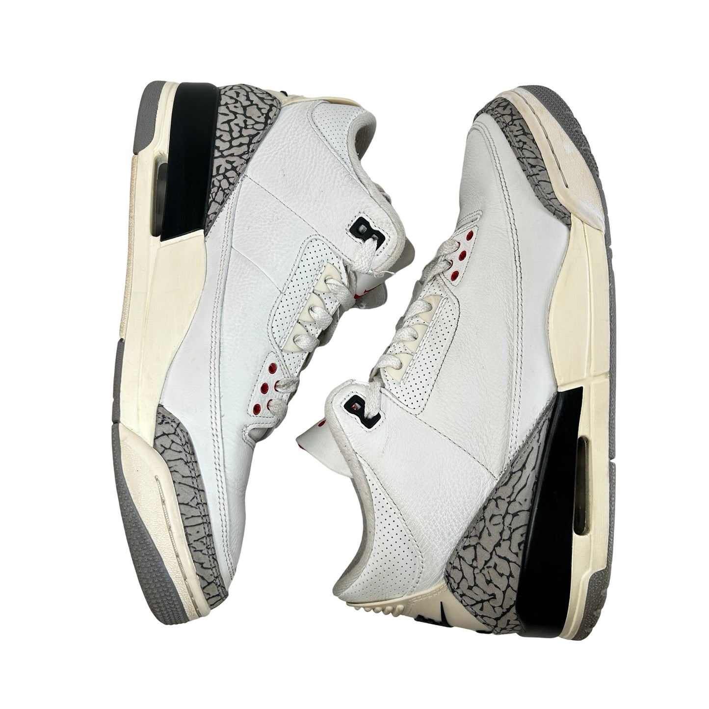 DN3707 100 Jordan 3 Retro White Cement Reimagined [USED] - 10.5 M (Used16)