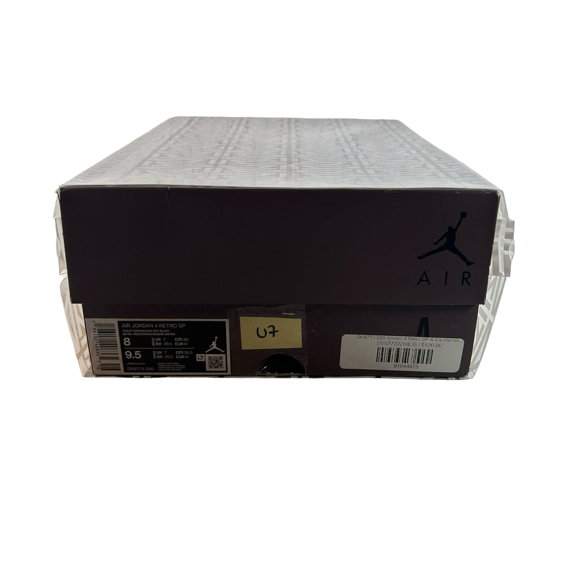 DV6773 220 Jordan 4 Retro SP A Ma Maniére Violet Ore [USED] - 8 M (Used7)
