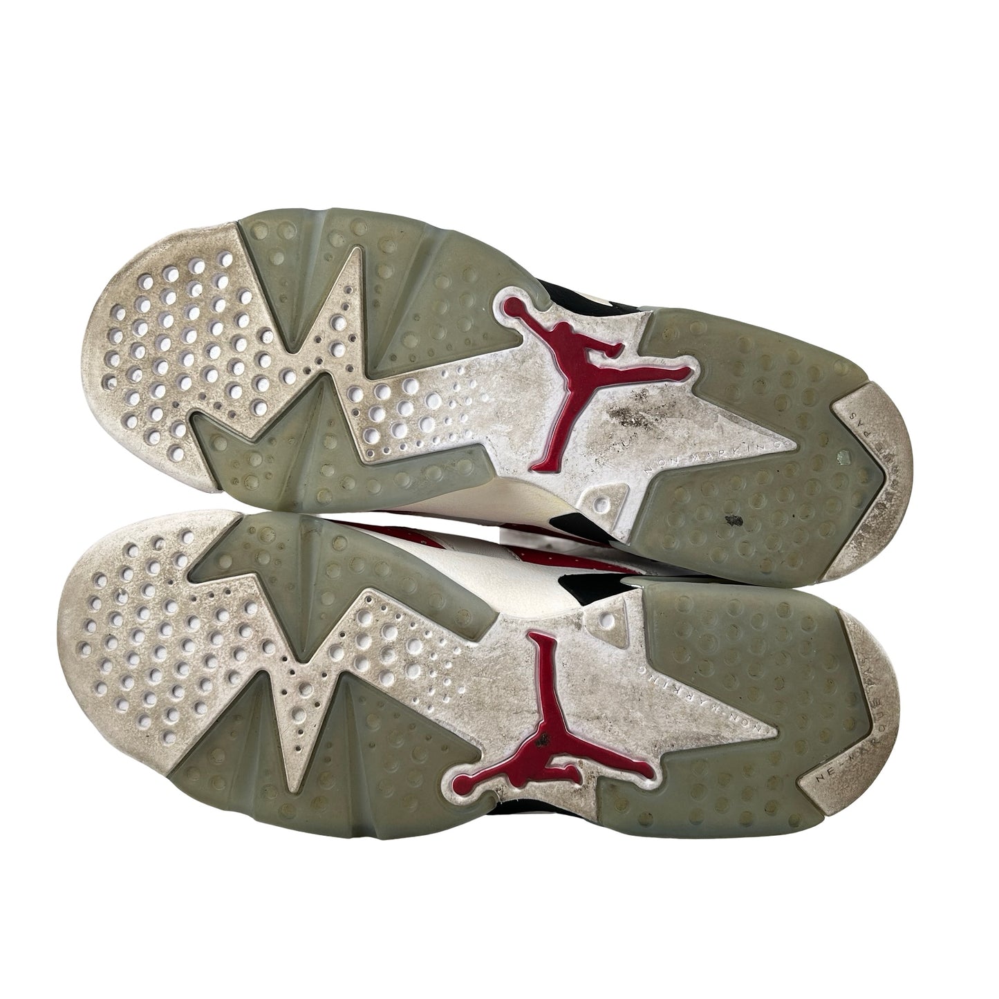 384665 106 Jordan 6 Retro Carmine (2021) (GS) [USED] - 6.5Y (Used) (No Box)
