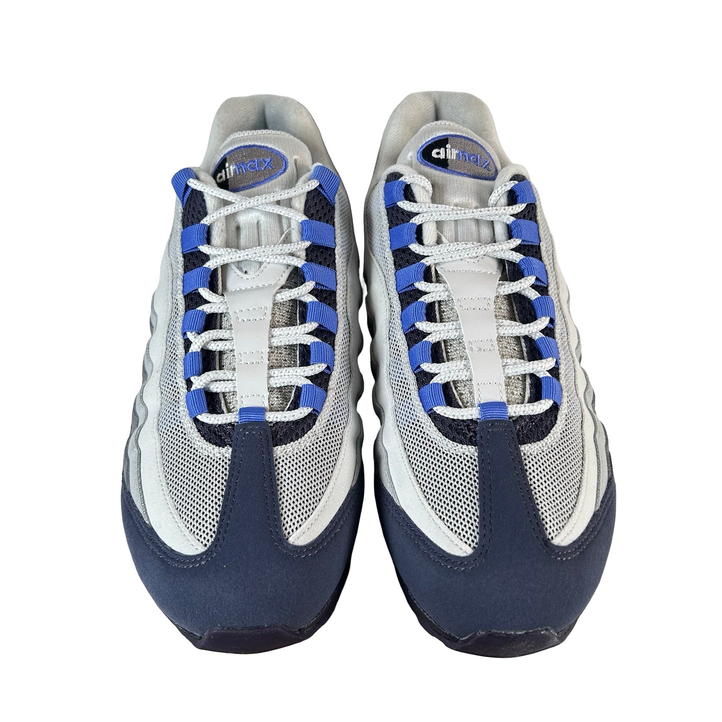 HM4740 009 Nike Air Max 95 OG Big Bubble Photon Dust Purple Dynasty [USED] - 9 M (Used)