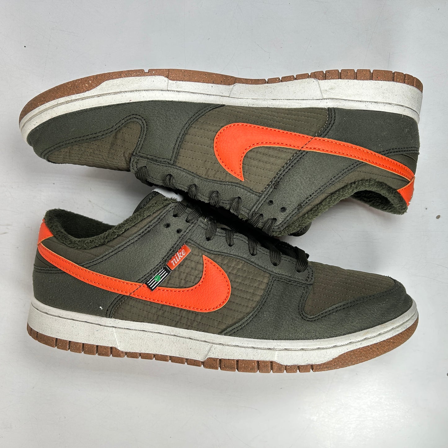 DD3358 300 Nike Dunk Low Next Nature Sequoia [USED] - 11 M (Used)