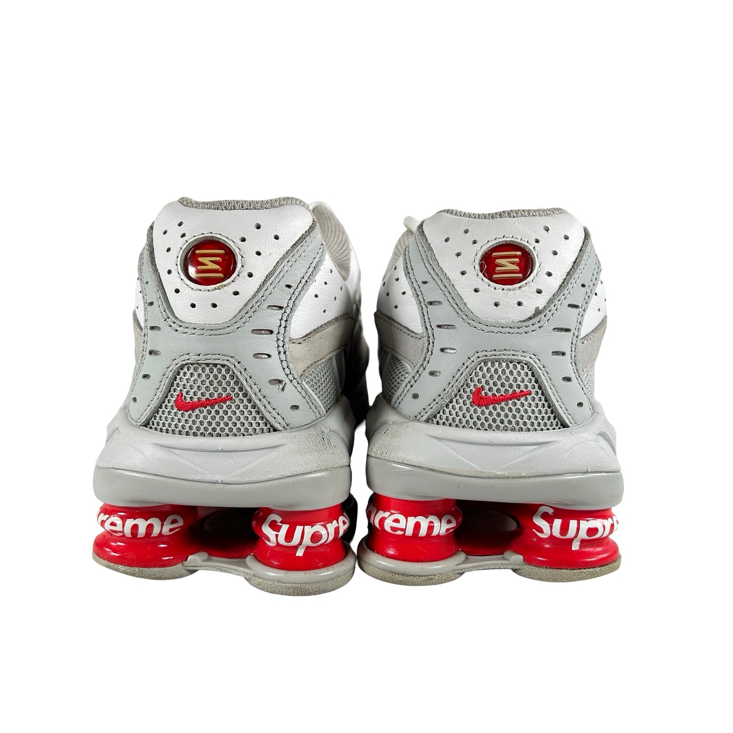 DN1615 100 Nike Shox Ride 2 SP Supreme White [USED] - 10 M (No Box) (No Insoles)