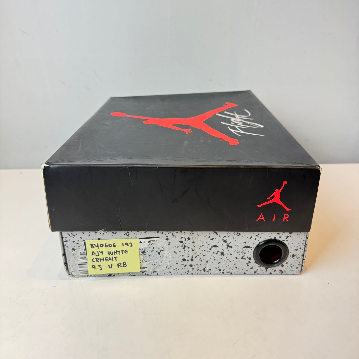 840606 192 Jordan 4 Blanco Cemento
