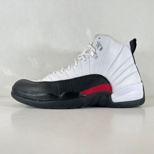 CT8013 162 Air Jordan 12 Red Taxi [USED] - 12 M (Used)