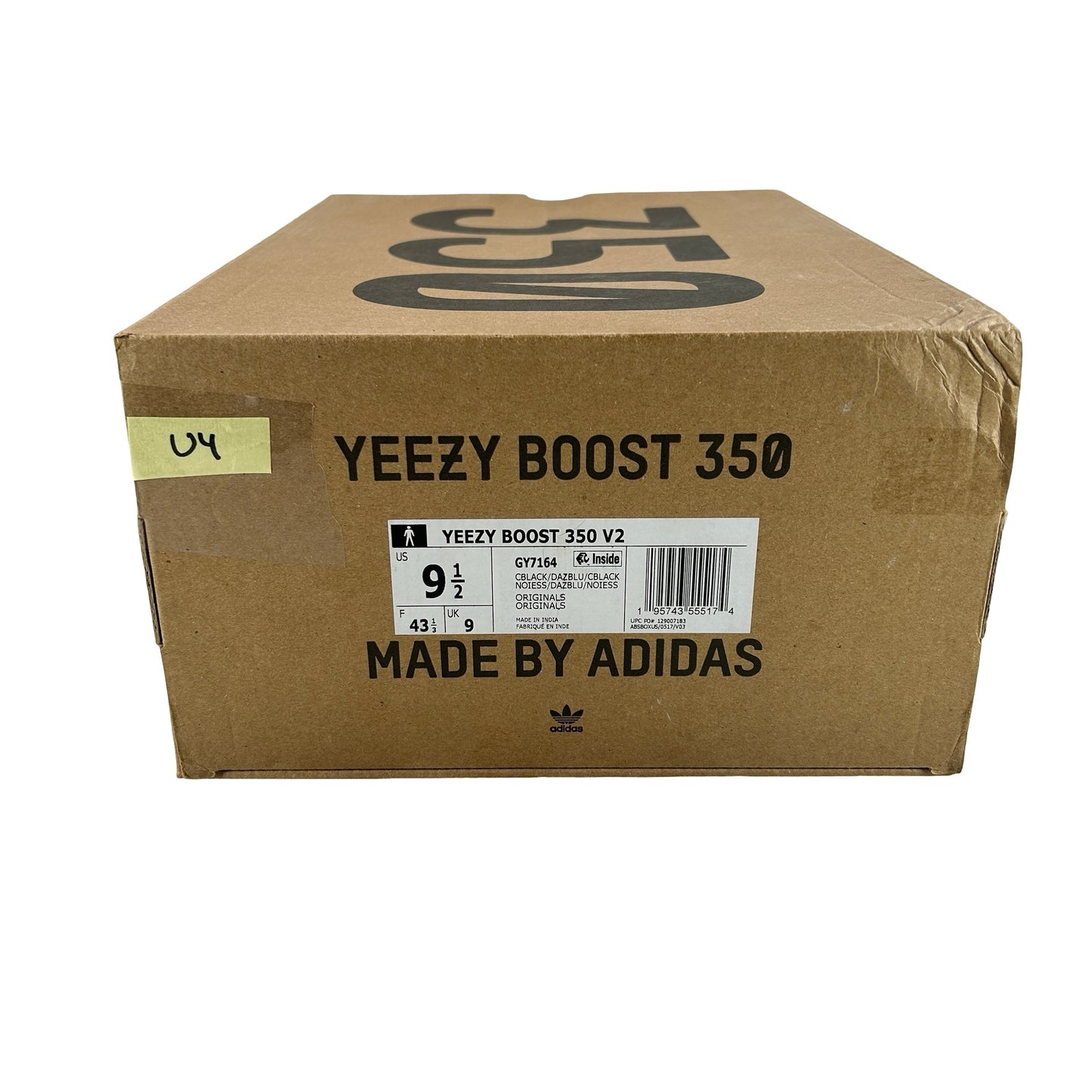 GY7164 adidas Yeezy Boost 350 V2 Dazzling Blue [USED] - 9.5 M (Used4)