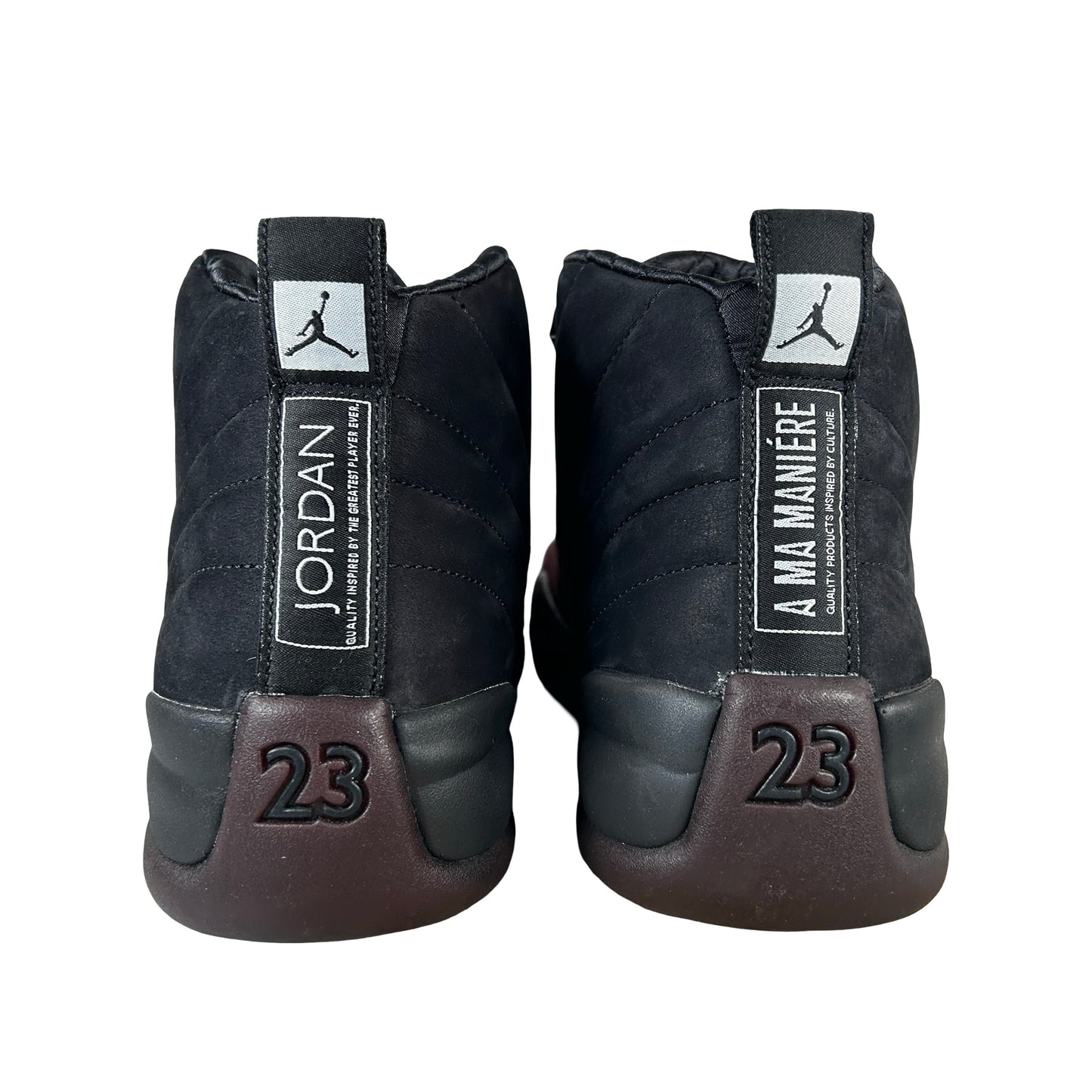 DV6989 001 Jordan 12 Retro SP A Ma Maniere Negro