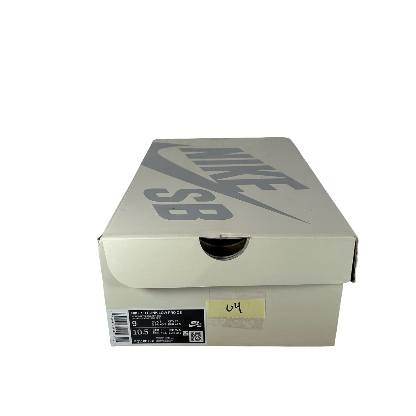 FQ1180 001 Nike SB Dunk Low Yuto Horigome [USED] - 9 M (Used4)