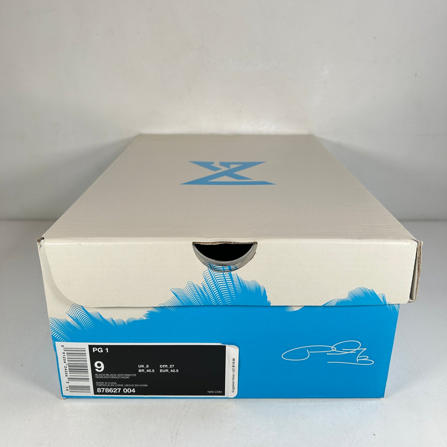 878627 004 Nike PG 1 Black Gum [USED] - 9 M (Used)
