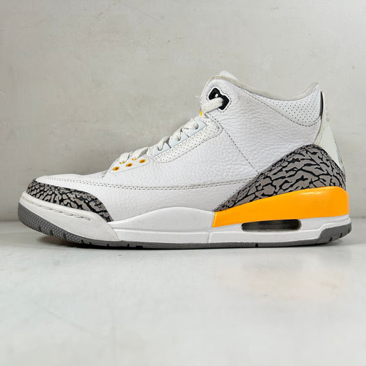 CK9246 108 Jordan 3 Retro Laser Orange (Women's) [USED] - 10.5 W (Used)