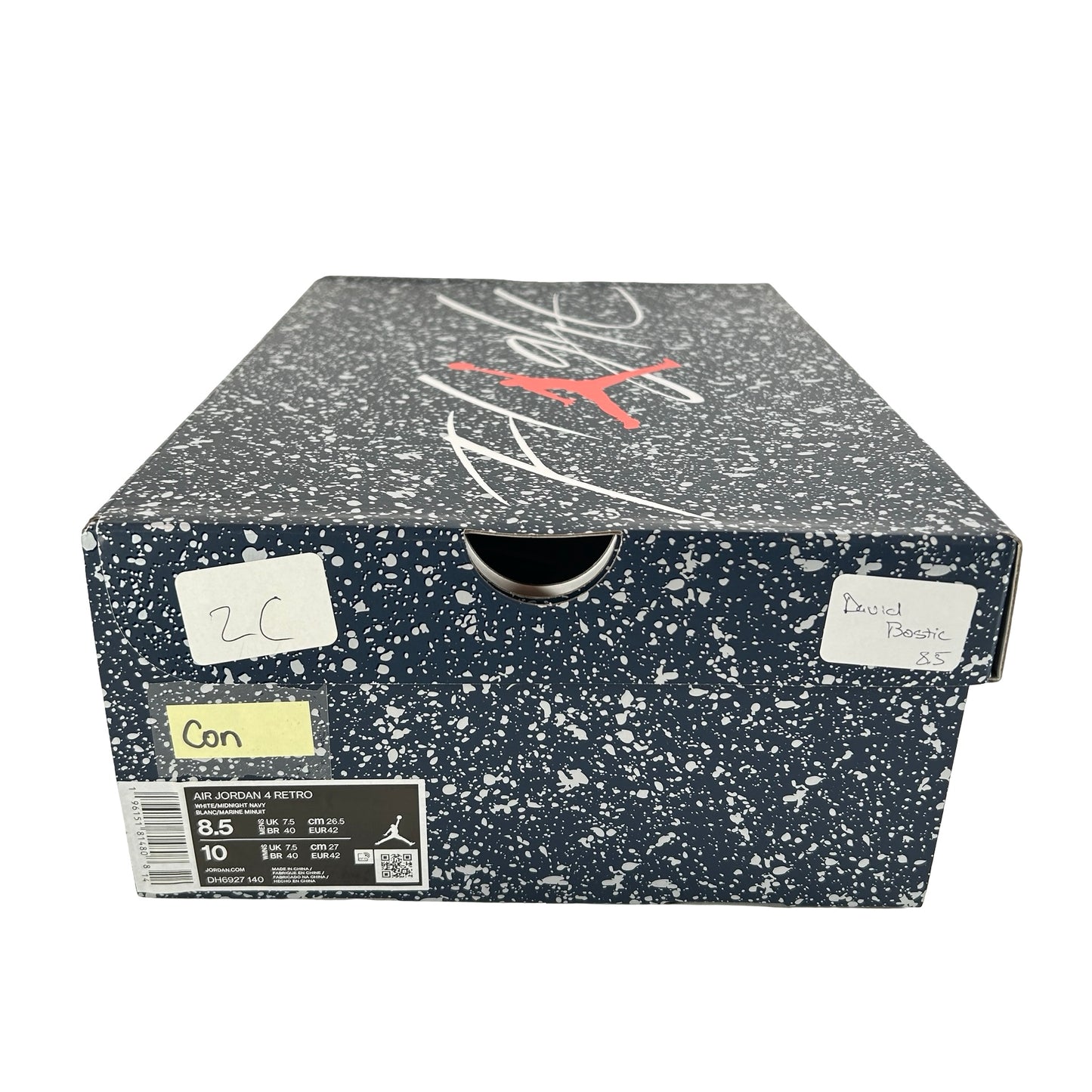 DH6927 140 Jordan 4 Retro Midnight Navy [CONDITIONAL] - 8.5 M (Yellowing)