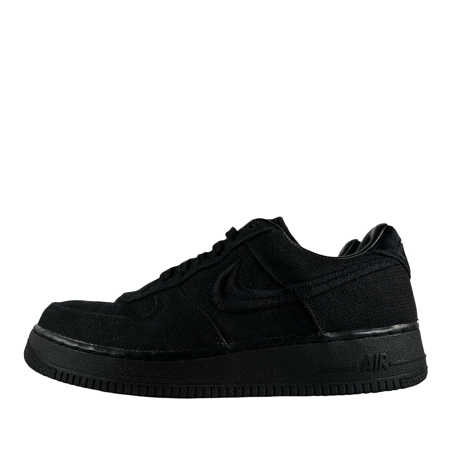 CZ9084 001 Nike Air Force 1 Low Stussy Black [USED] - 10.5 M (Used)