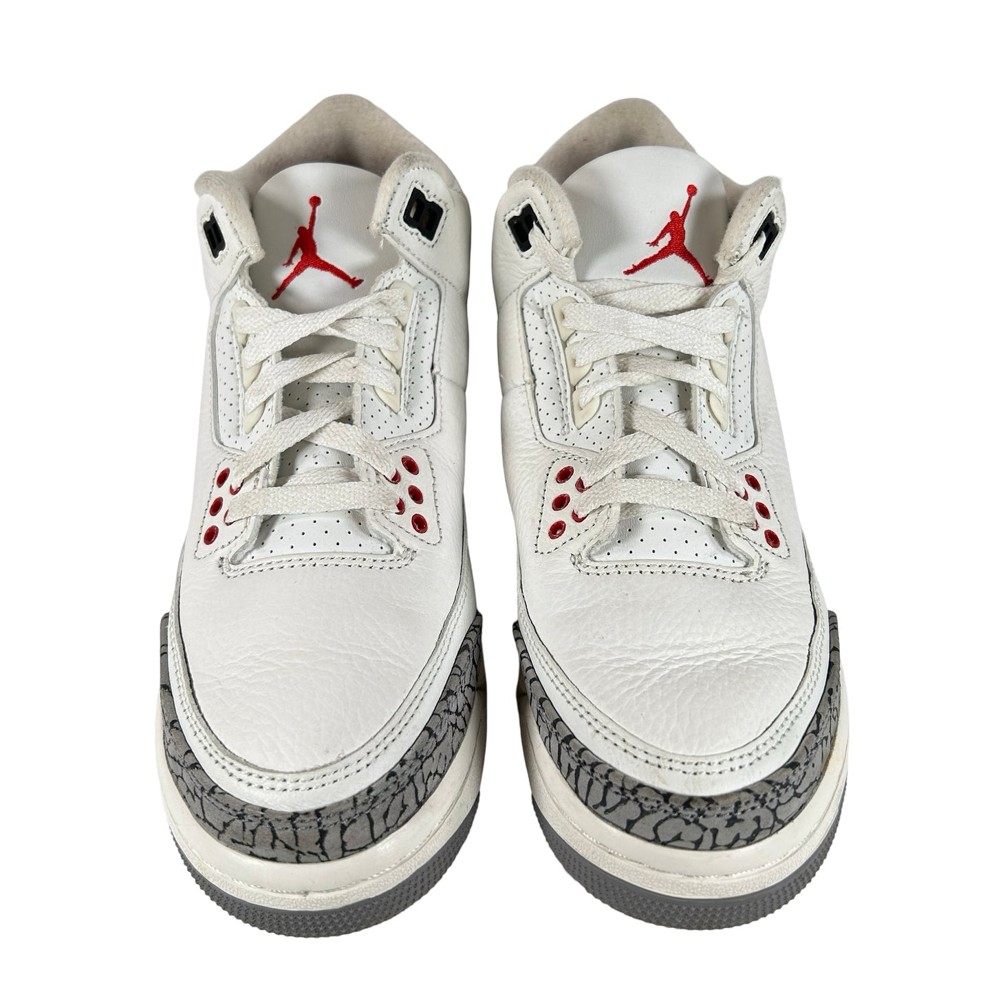 DM0967 100 Jordan 3 Retro White Cement Reimagined (GS) [USED] - 6Y (Used) (No Box/Insoles)