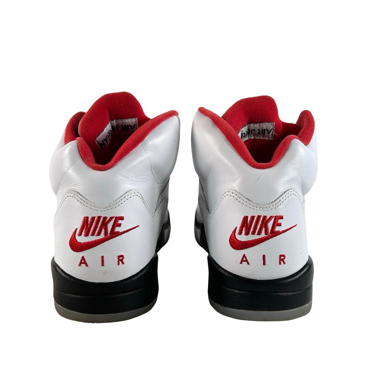 DA1911 102 Jordan 5 Retro Fire Red Silver Tongue (2020) [USED] - 11 M (Used) (Replace Box)