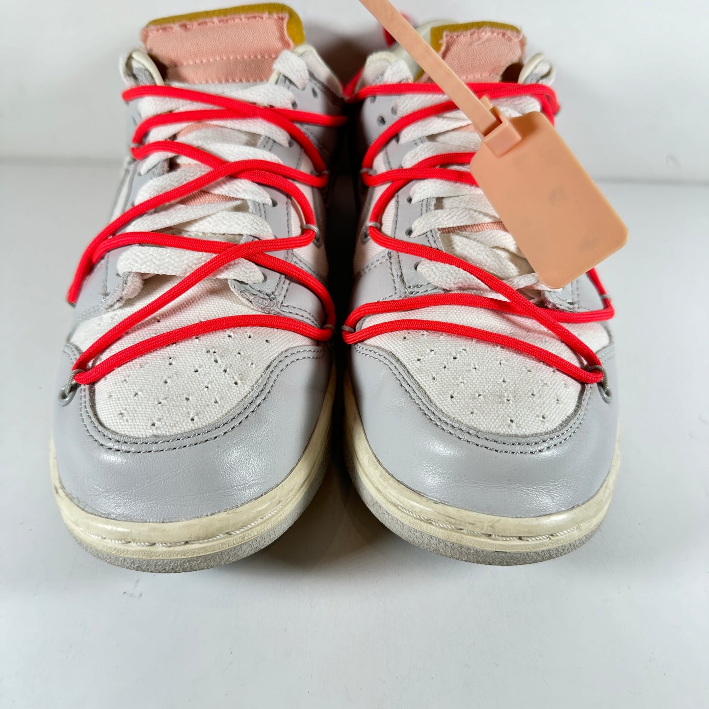 DM1602 110 Nike Dunk Low Off-White Lot 6 [USED] - 8 M (Used)