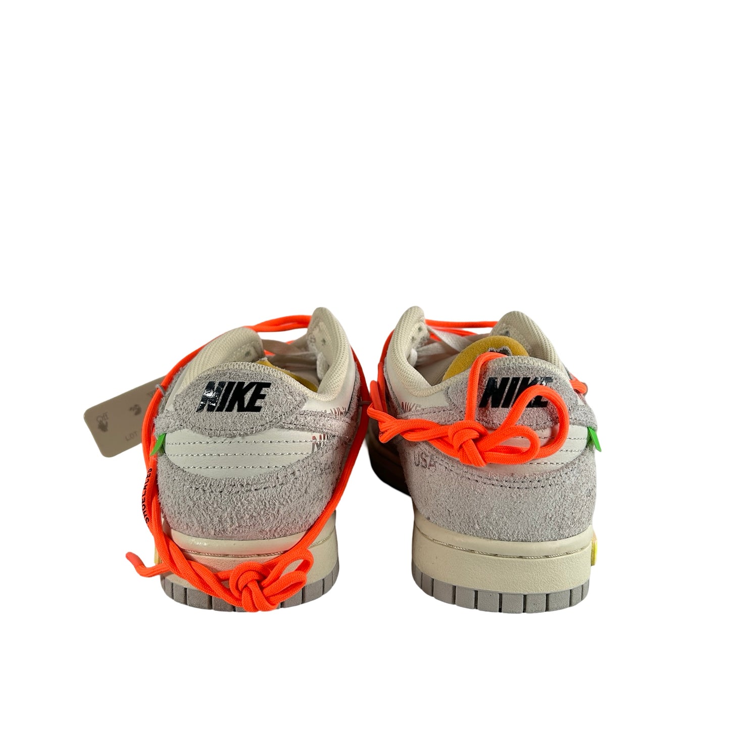 DJ0950 108 Nike Dunk Low Off-White Lot 11 [USED] - 8.5 M (Used)