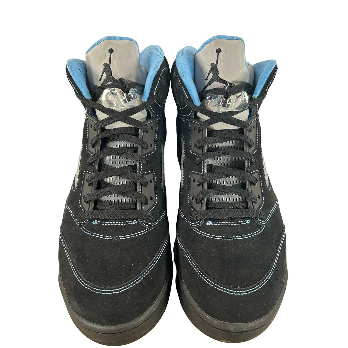 DD0587 008 Jordan 5 Retro Black University Blue (2026) [USED] - 13 M (Used4)
