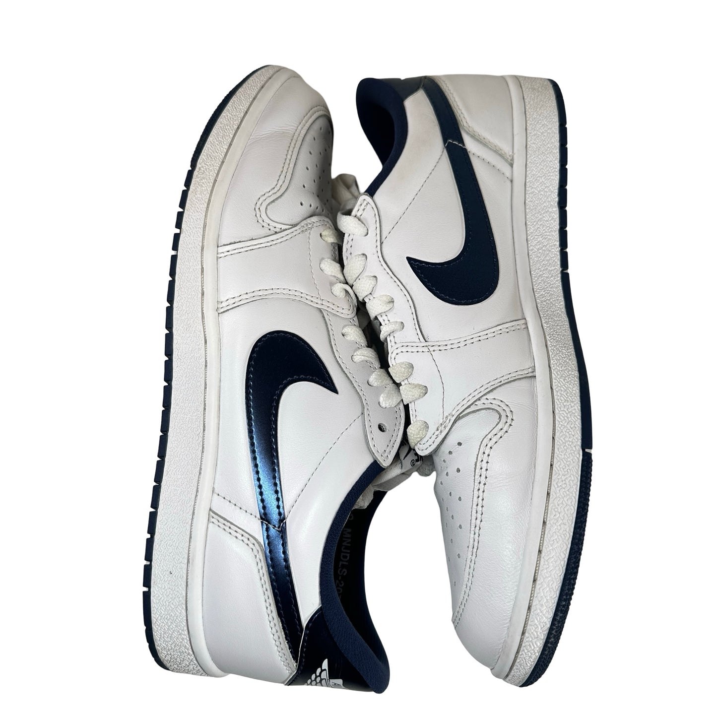 FB9933 141 Air Jordan 1 Retro Low 85 'Metallic Blue' [USED] - 12 M (Used) (No Box)