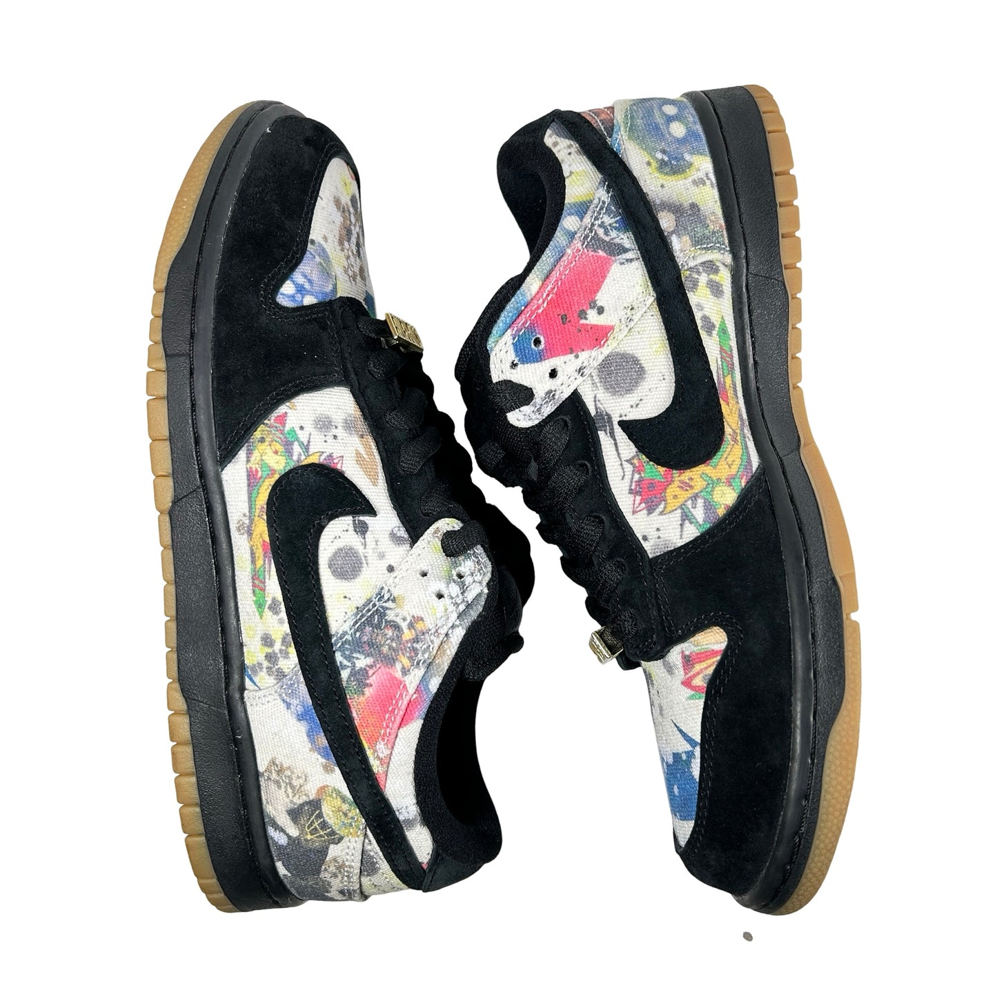 FD8778 001 Nike SB Dunk Low Supreme Rammellzee [USED] - 9 M (Used3)