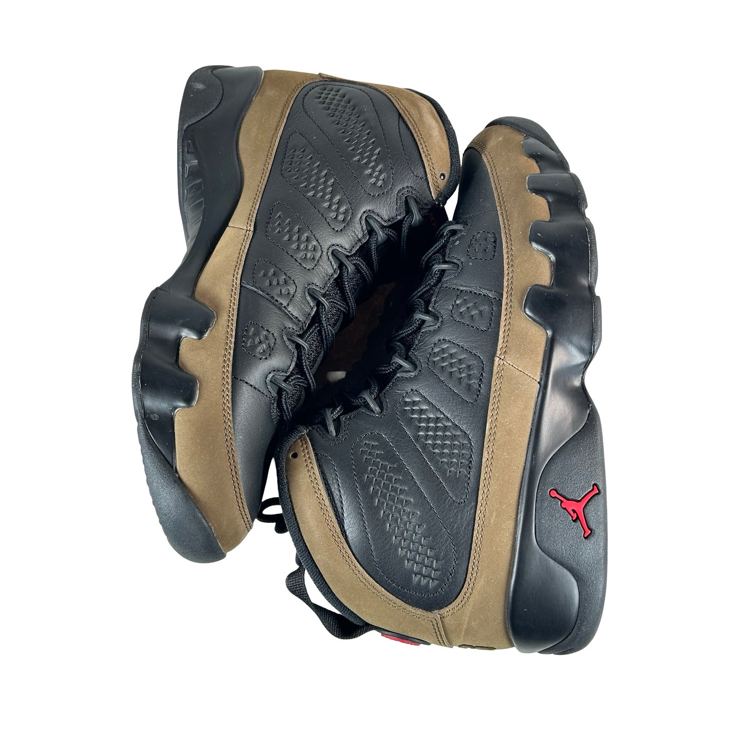 HV4794 030 Air Jordan 9 Retro Olive (2024) [USED] - 9.5 M (Used15)