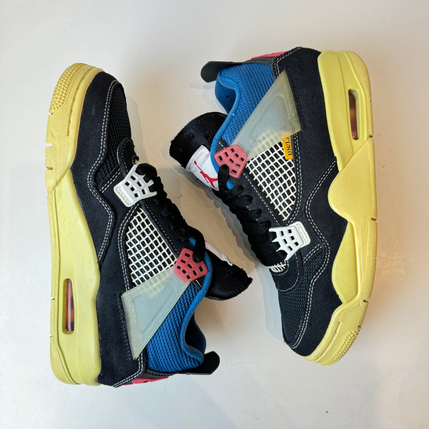DC9533 001 Jordan 4 Retro Union Off Noir [USED] - 5 M (Used)