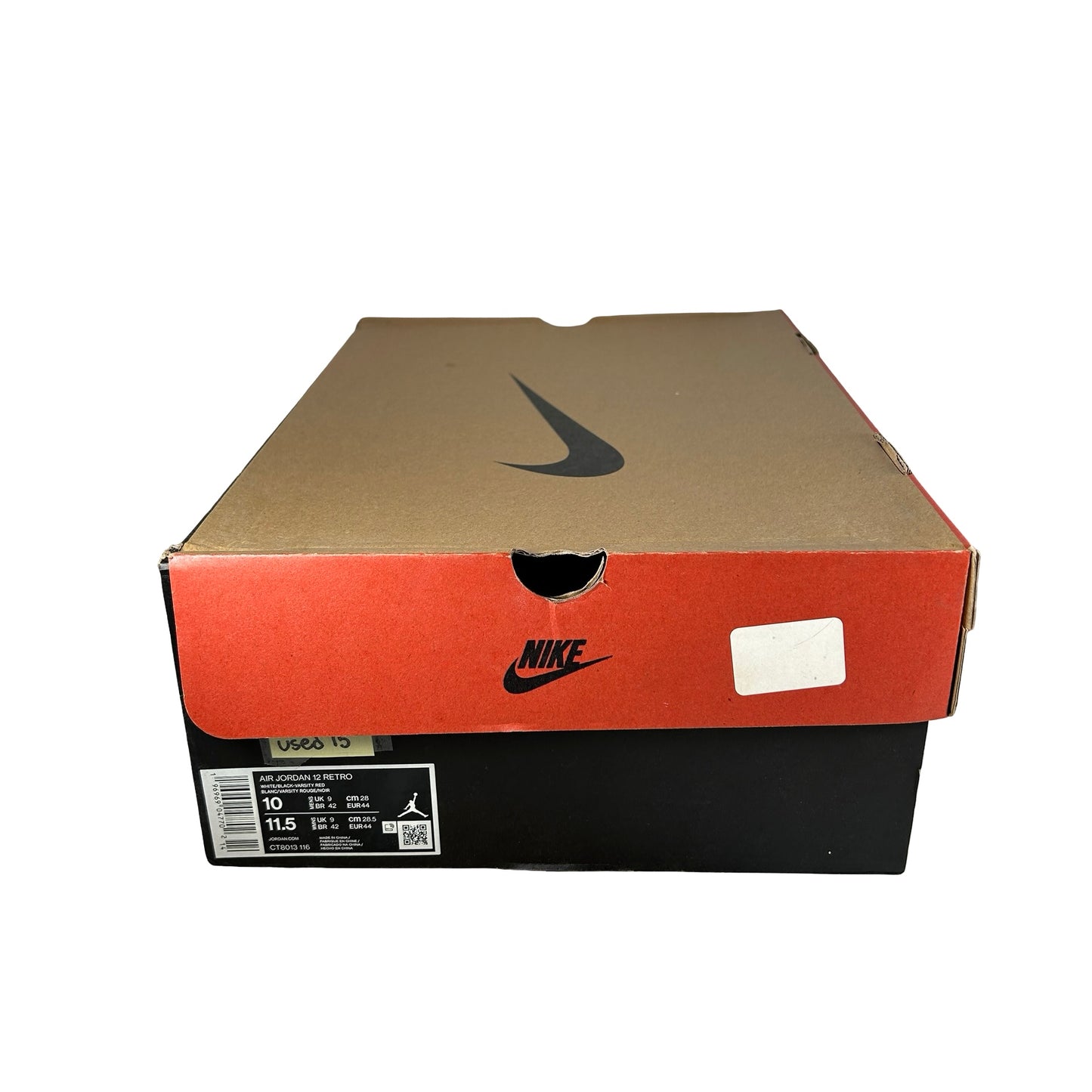 CT8013 116 Jordan 12 Retro Cherry (2023) [USED] - 10 M (Used15)