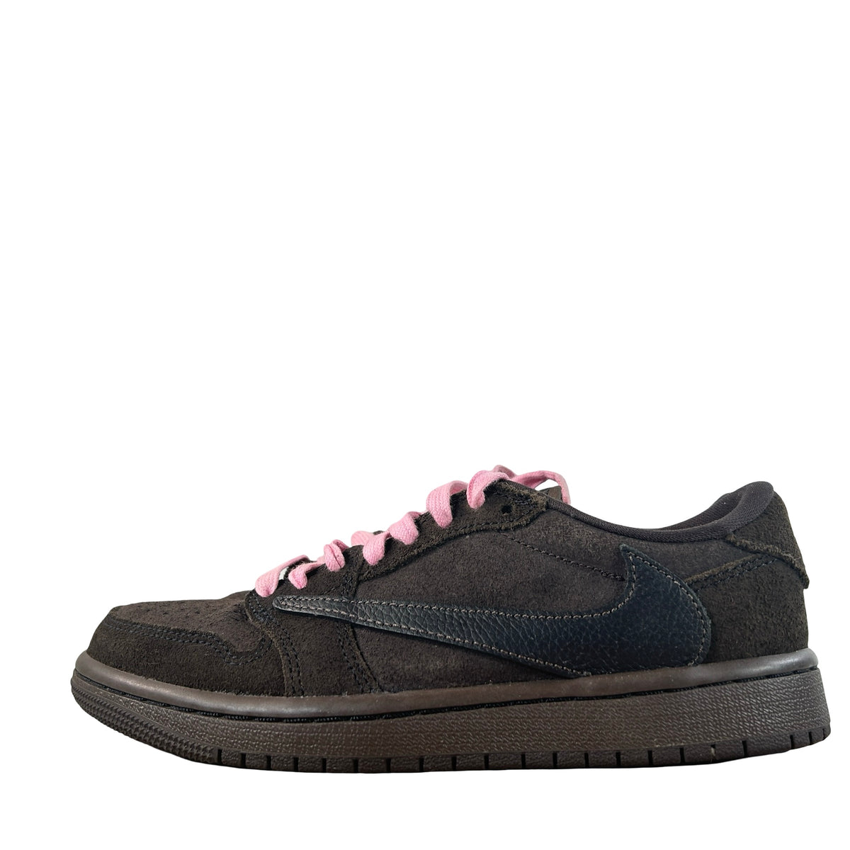 DM7866 202 Jordan 1 Retro Low OG SP Travis Scott Velvet Brown [USED] - 4 M (Used)