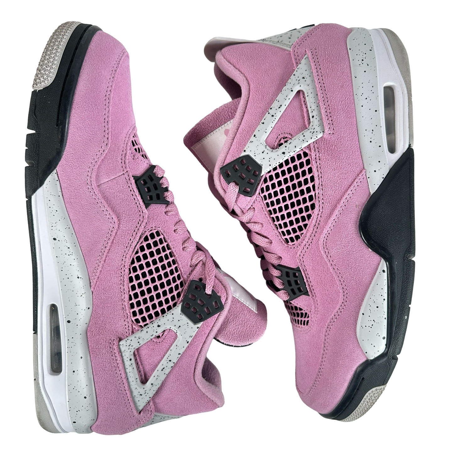 AQ9129 501 Jordan 4 Retro Orchid (Women's) [USED] - 12 W (Used)