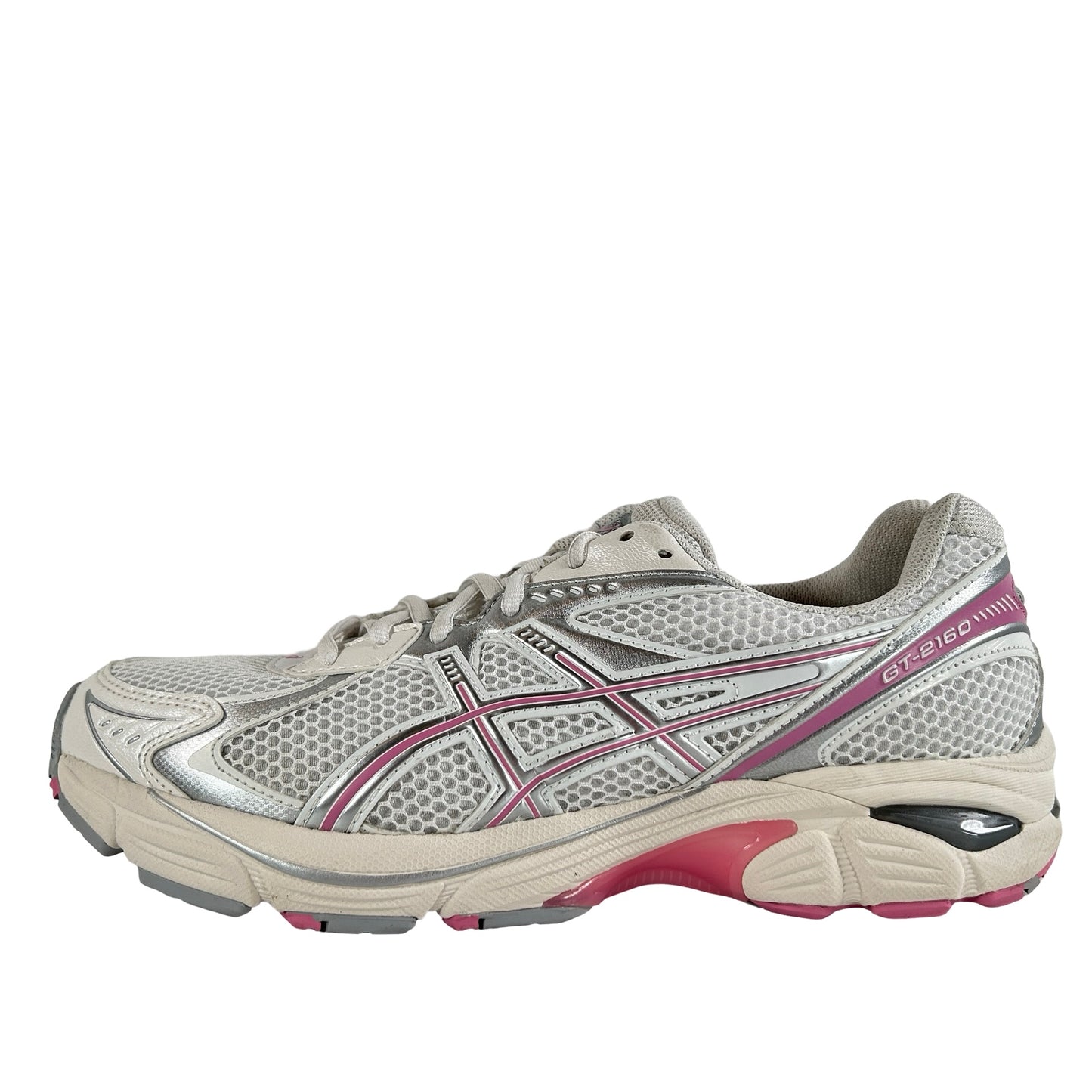 1203A275 107 ASICS GT-2160 White Sweet Pink [USED] - 9 M (Used)