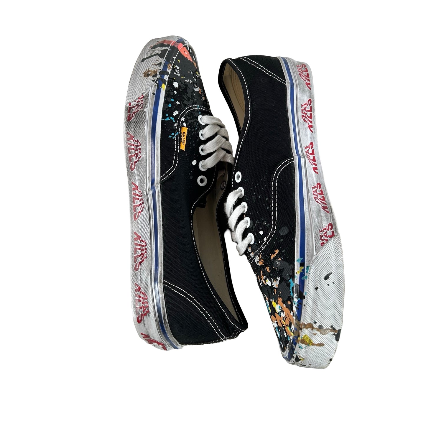 VN000EEUBLA Vans Authentic Reissue 44 Gallery Dept. Art That Kills Black [USED] - 12 M (Used)