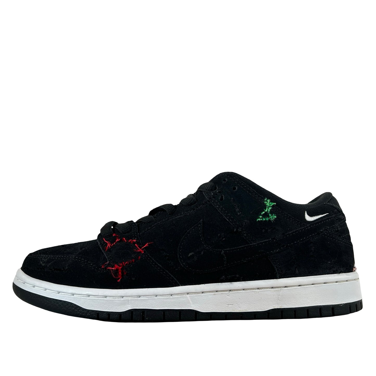 DQ4488 001 Nike SB Dunk Low Pro QS Neckface - 9 M (Patches Cut Off)