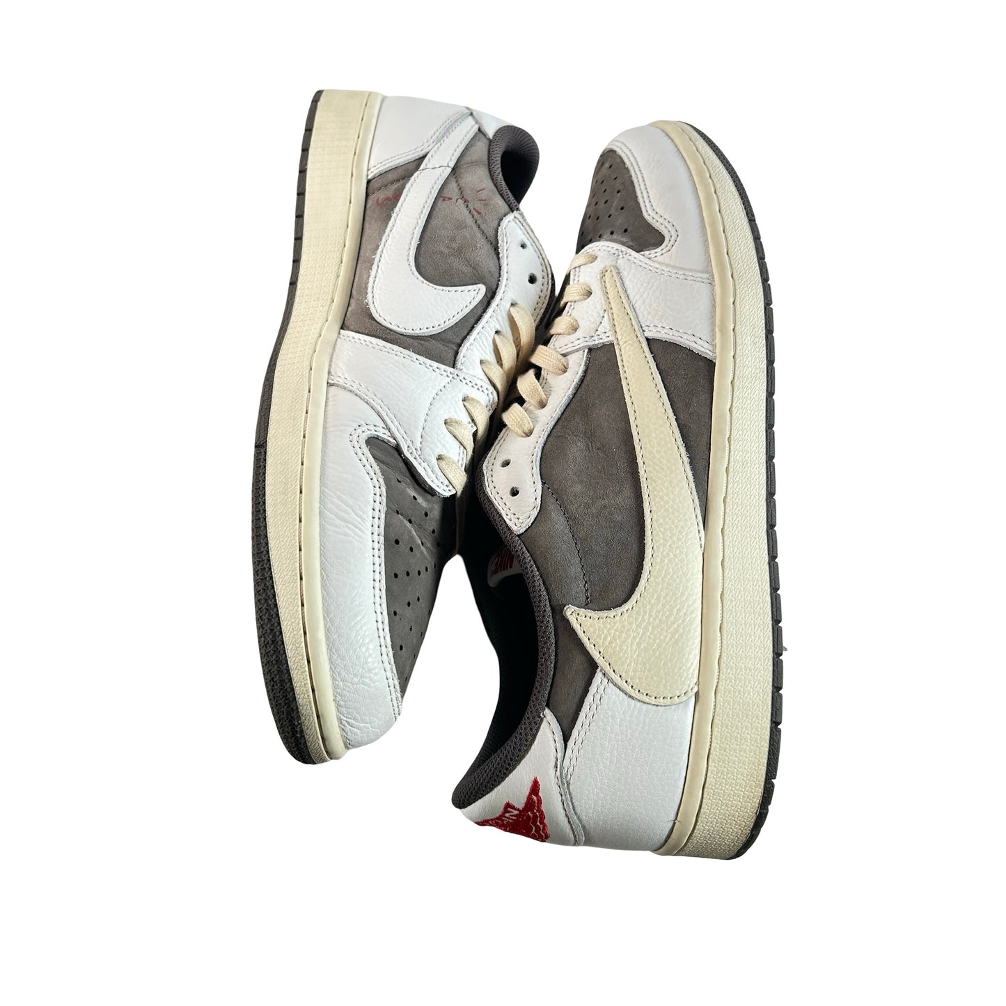 DM7866 162 Jordan 1 Retro Low OG SP Travis Scott Reverse Mocha [USED] - 12 M (Used5)