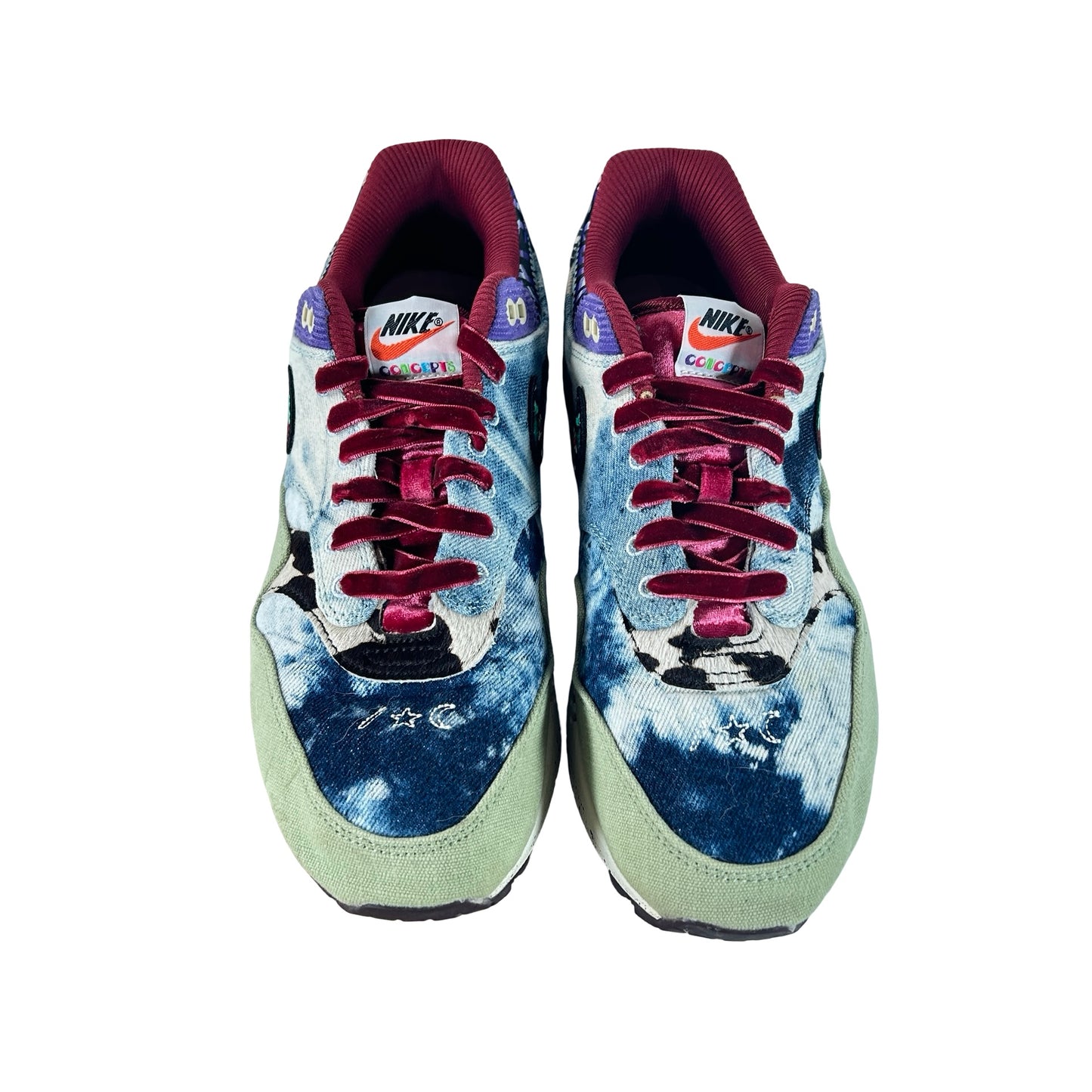 DN1803 300 Nike Air Max 1 Concepts Denim Olive Canvas [USED] - 10 M (Used3)