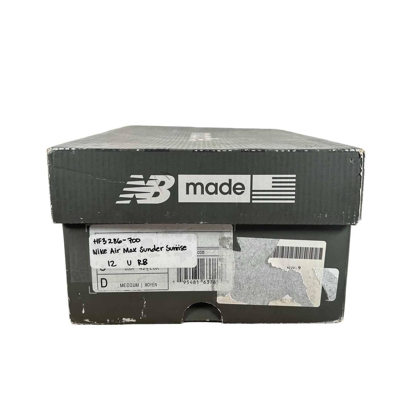 HF3286 700 Nike Air Max Sunder SP Kids of Immigrants Sunrise [USED] - 12 M (Used) (Replace Box)