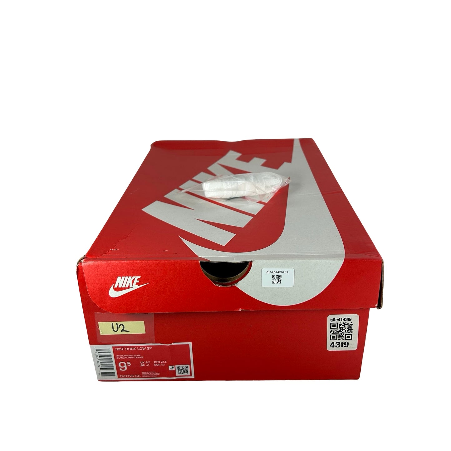 CU1726 101 Dunk Low Syracuse [USED] - 9.5 M (Used2)