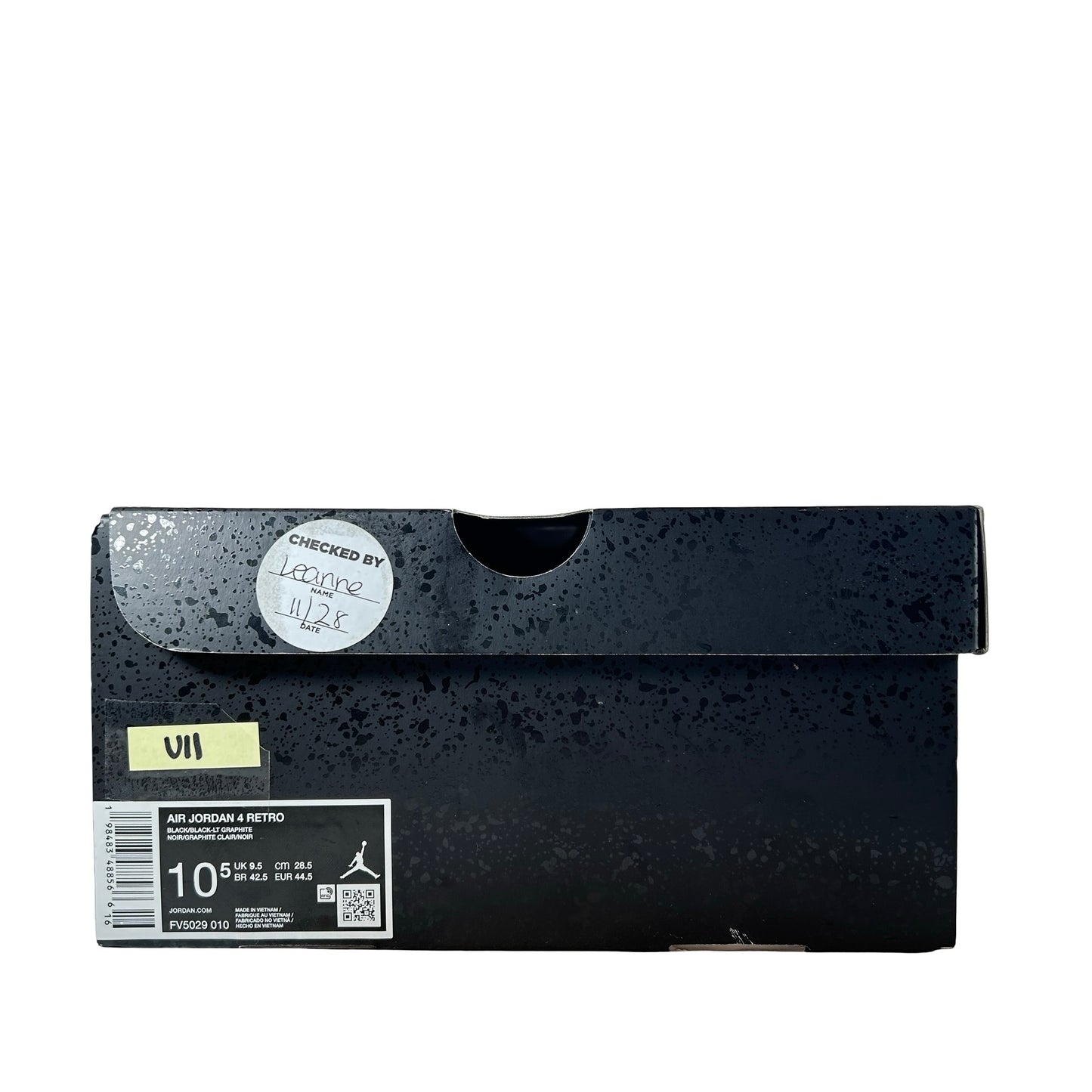 FV5029 010 Jordan 4 Retro Black Cat (2025) [USED] - 10.5 M (Used11)