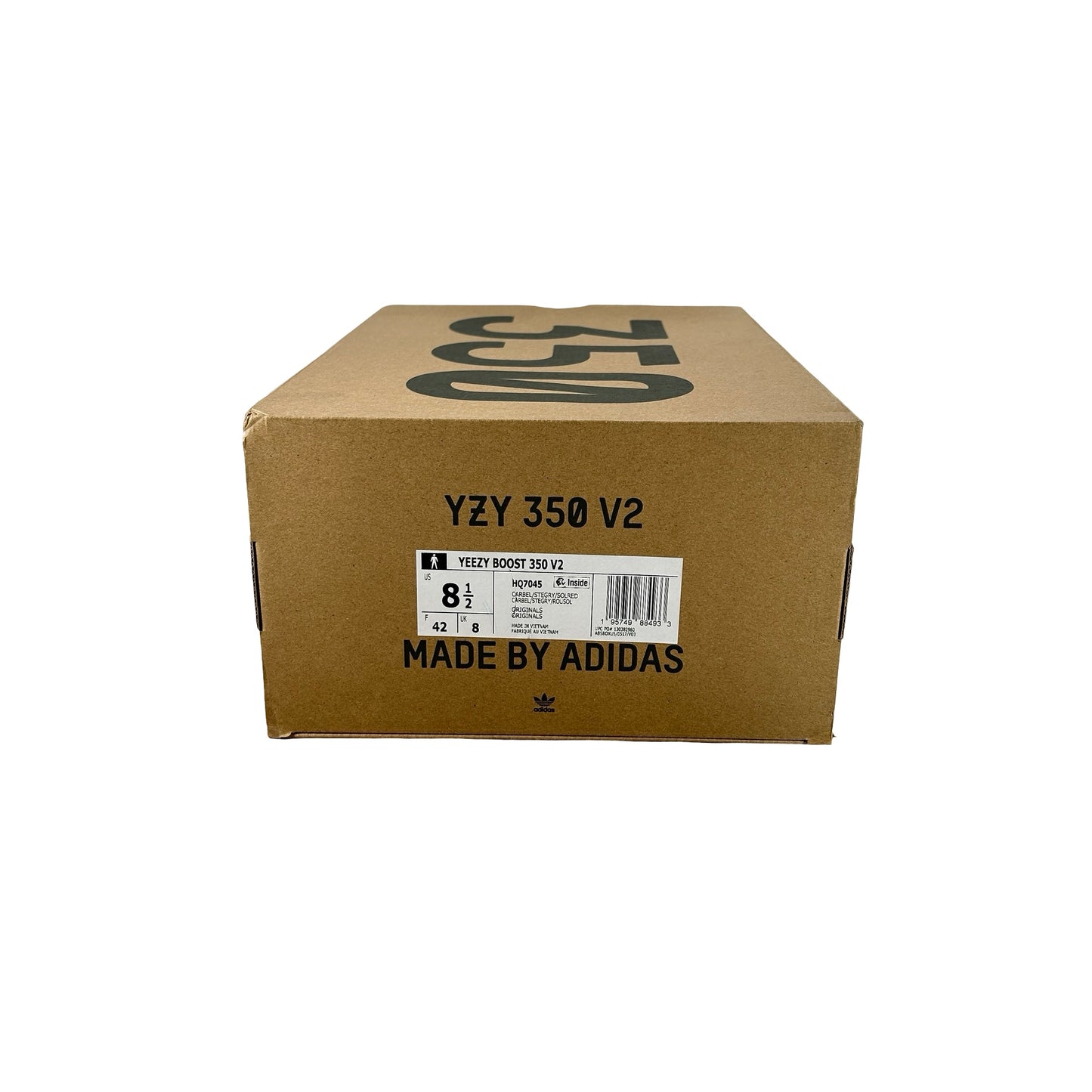 HQ7045 Adidas Yeezy Boost 350 V2 Carbon Beluga [USED] - 8.5 M (Used)