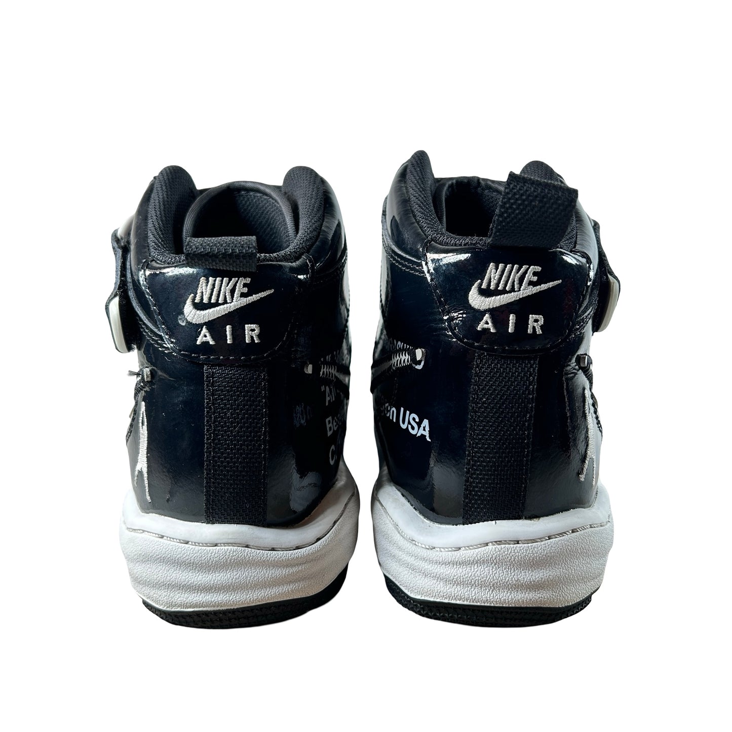 DR0500 001 Nike Air Force 1 Mid SP Off-White Sheed [USED] - 8.5 M (Used)