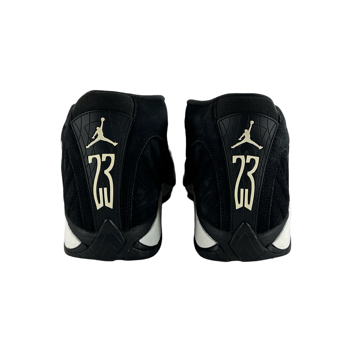 487471 016 Jordan 14 Retro Black White [USED] - 9.5 M (Used2)