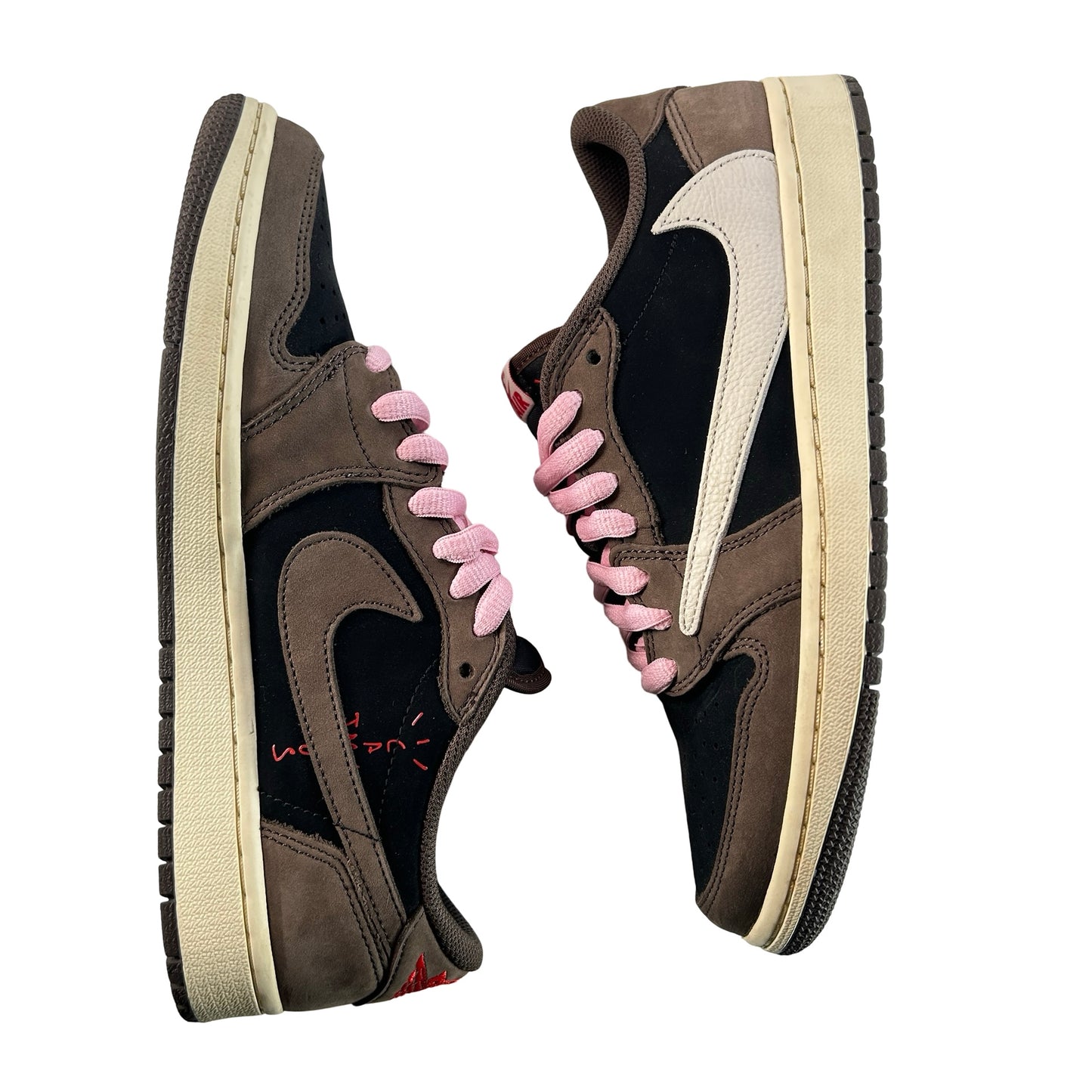 CQ4277 001 Jordan 1 Low Travis Scott Mocha [USED] - 8.5 M (Used)