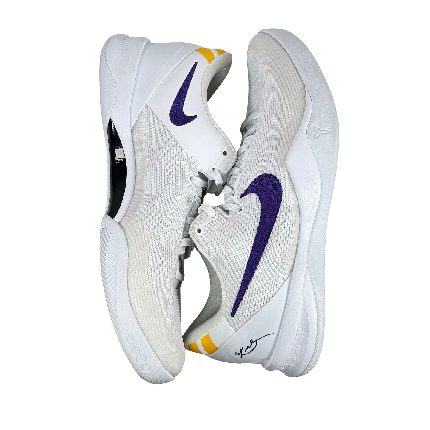 HF9550 100 Nike Kobe 8 Protro Lakers Home [USED] - 11 M (Used) (No Box)
